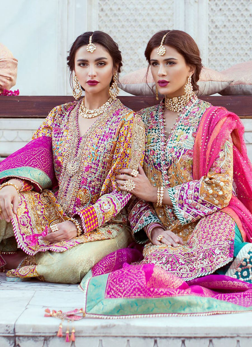 Burnt Orange Gota Kurta