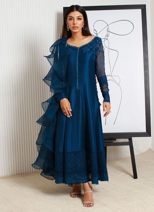 Picture of Sapphire Cutwork Shirt And Dupatta