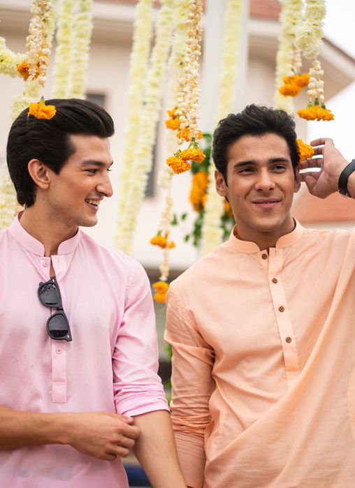 Taimur Pink Kurta And Pajama