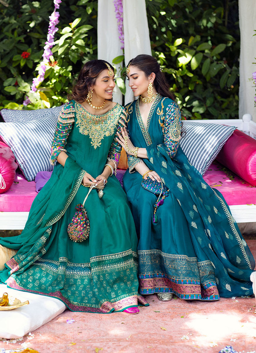 Eira Emerald Kalidaar And dupatta