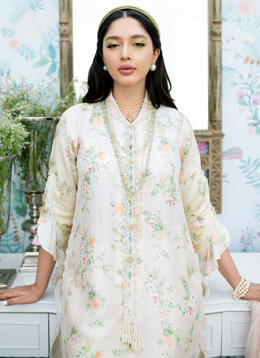 Aster Shirt And Dupatta