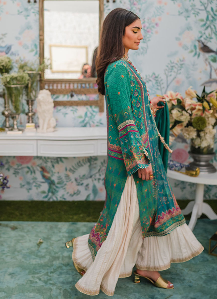Juneberry Shirt And Dupatta