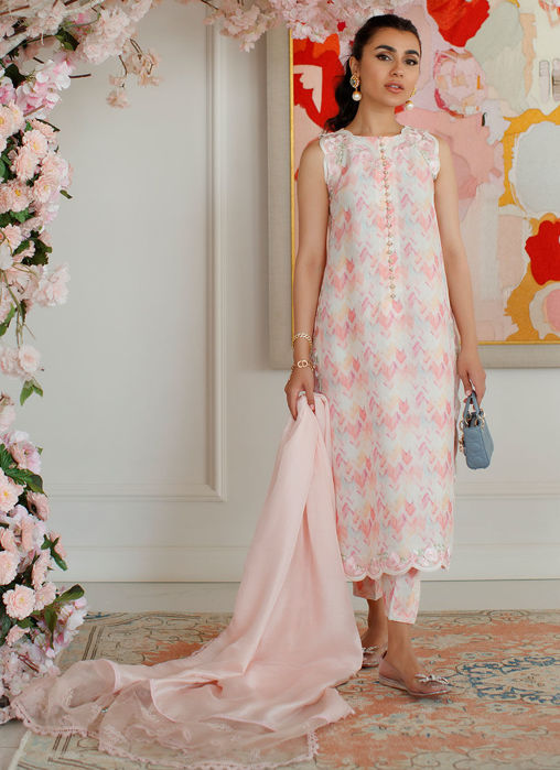 Picture of Ikat Emma Shirt And Dupatta