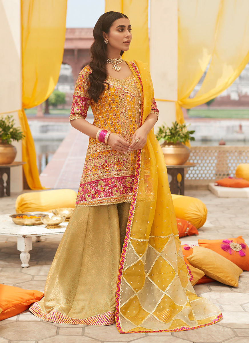 Sona Block Print Angarkha