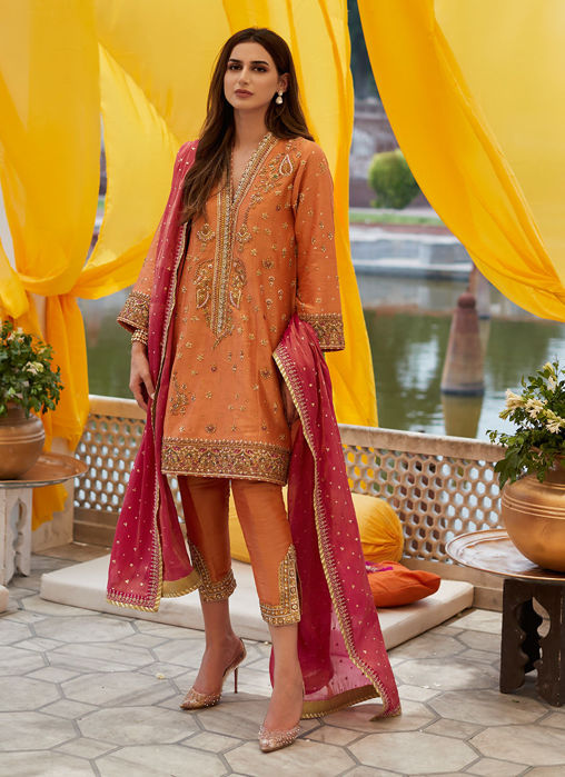 Picture of Zahra Coral A Line Kurta