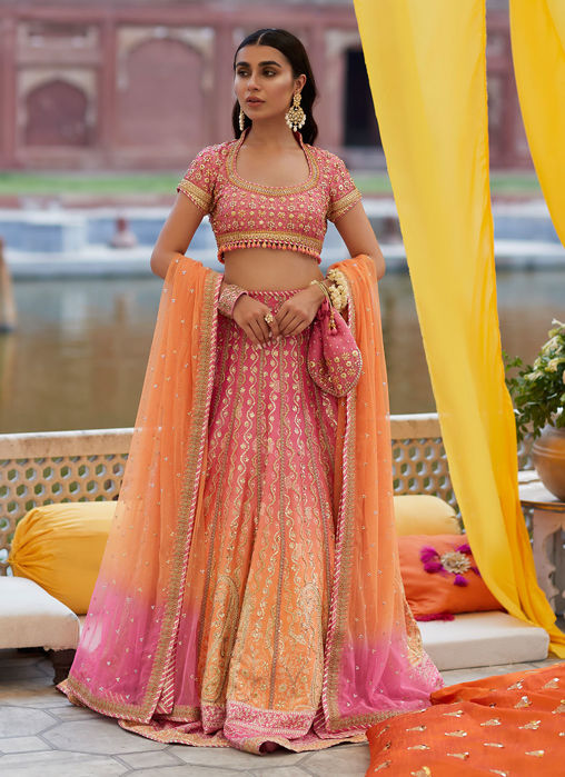 Picture of Akira Ombre Lehnga Choli