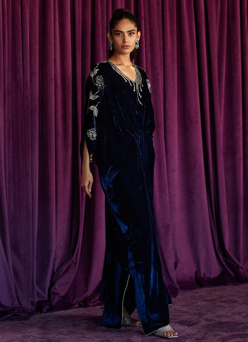 Picture of Nicole Navy Kaftan