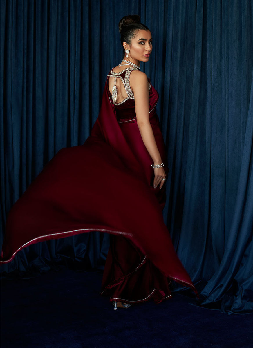 Veronica Ombre Saree