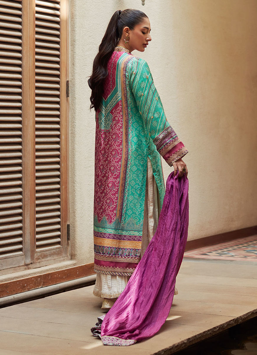 Carine Emerald Kurta And Dupatta