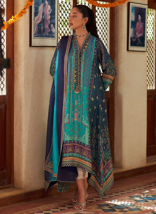 Coco Ferozi Shirt And Dupatta