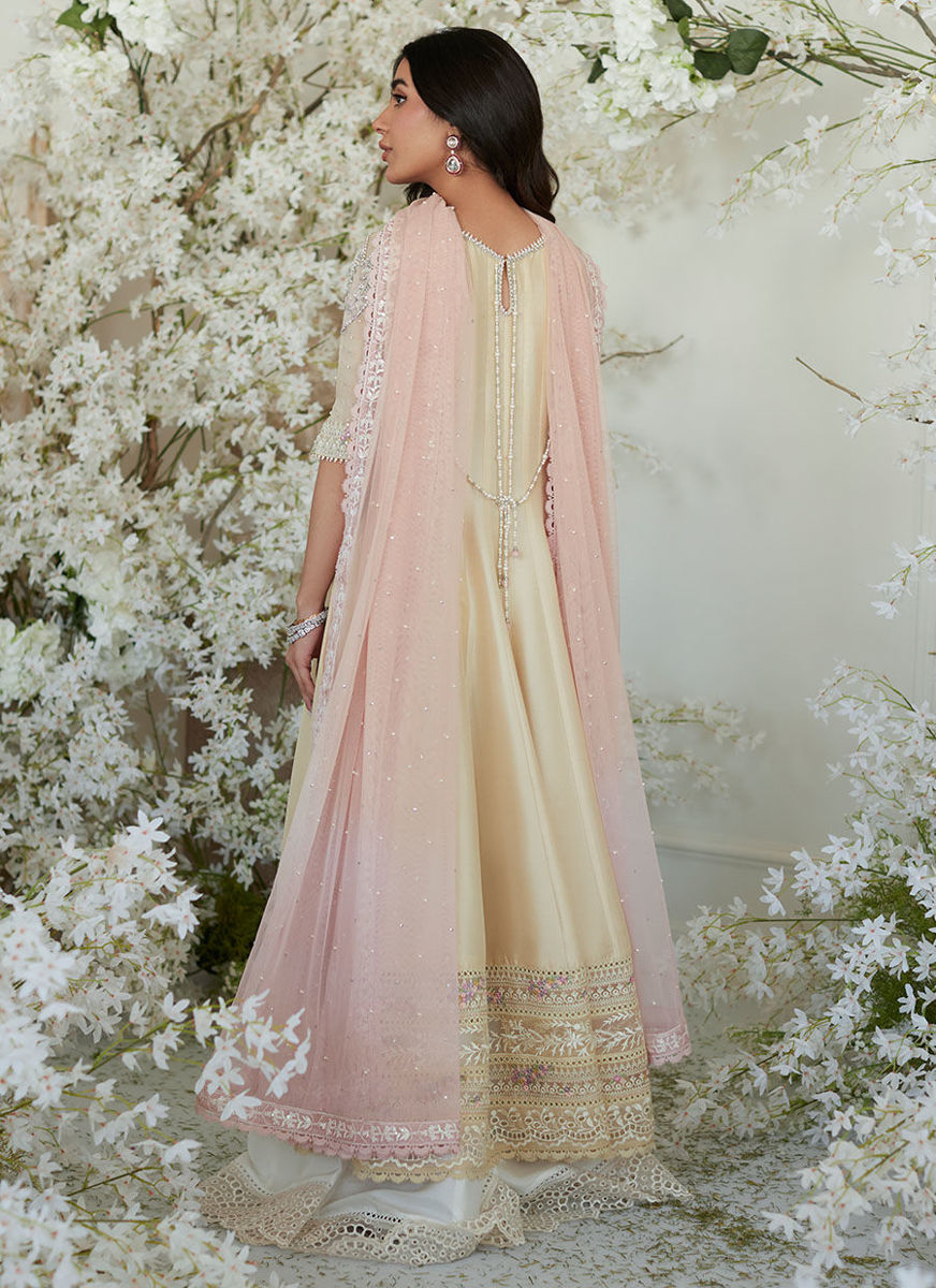 Pomello Lemon Kalidaar And Dupatta