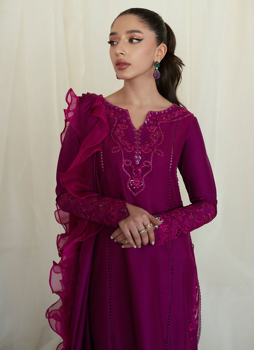 Rosetta Ruby Kalidaar And Dupatta