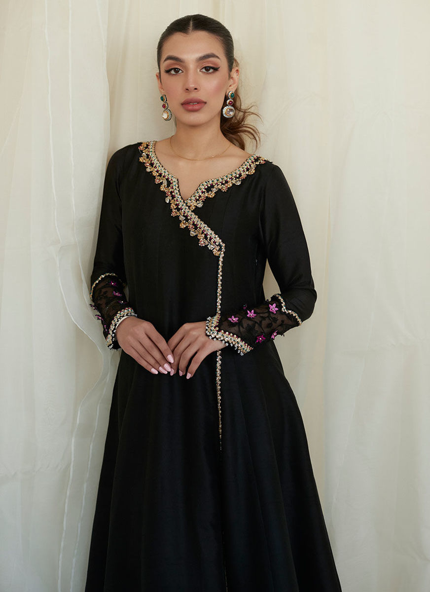 Raven Black Kalidaar And Dupatta