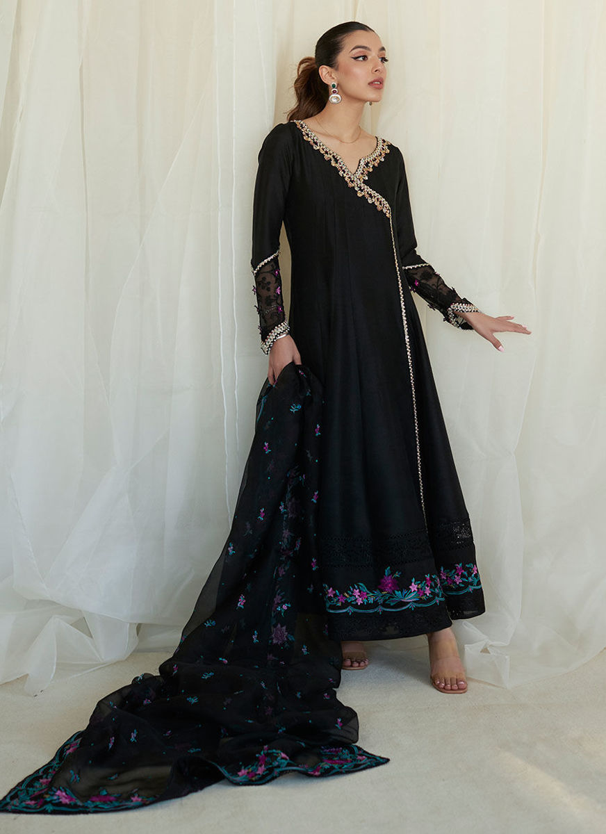Raven Black Kalidaar And Dupatta