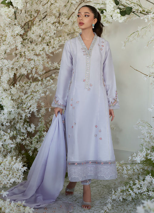 Picture of Willa Lilac Shirt And Dupatta