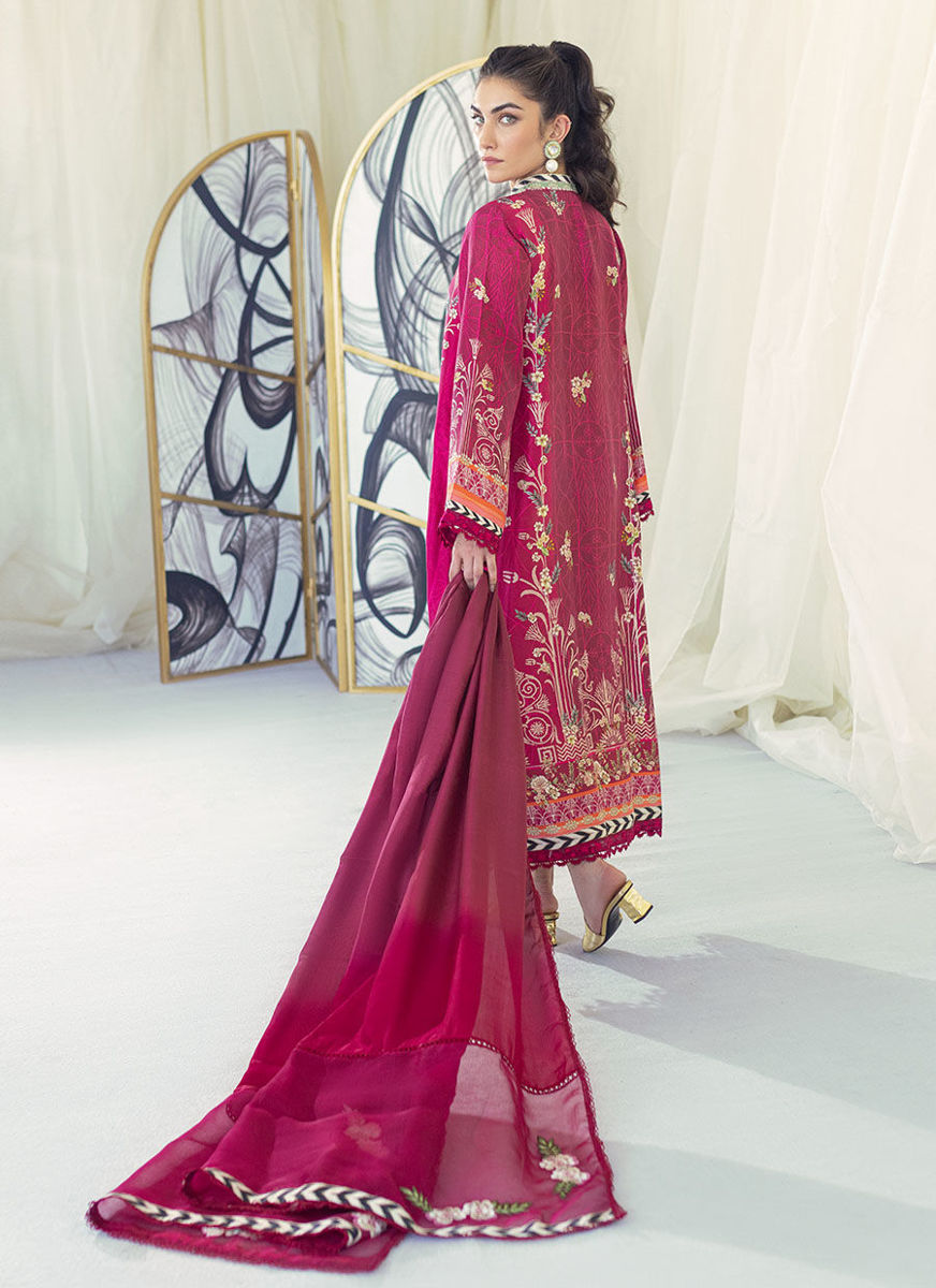 Charlize Scarlett Shirt And Dupatta