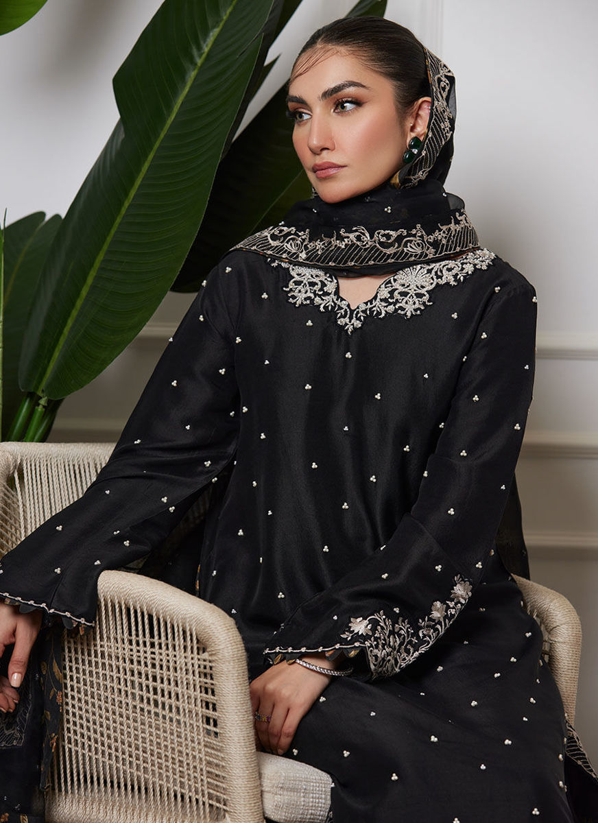 Nubia Onyx Shirt And Dupatta