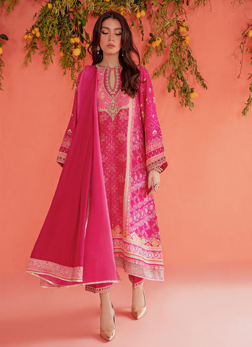 Picture of Asha Magenta Shirt And Dupatta