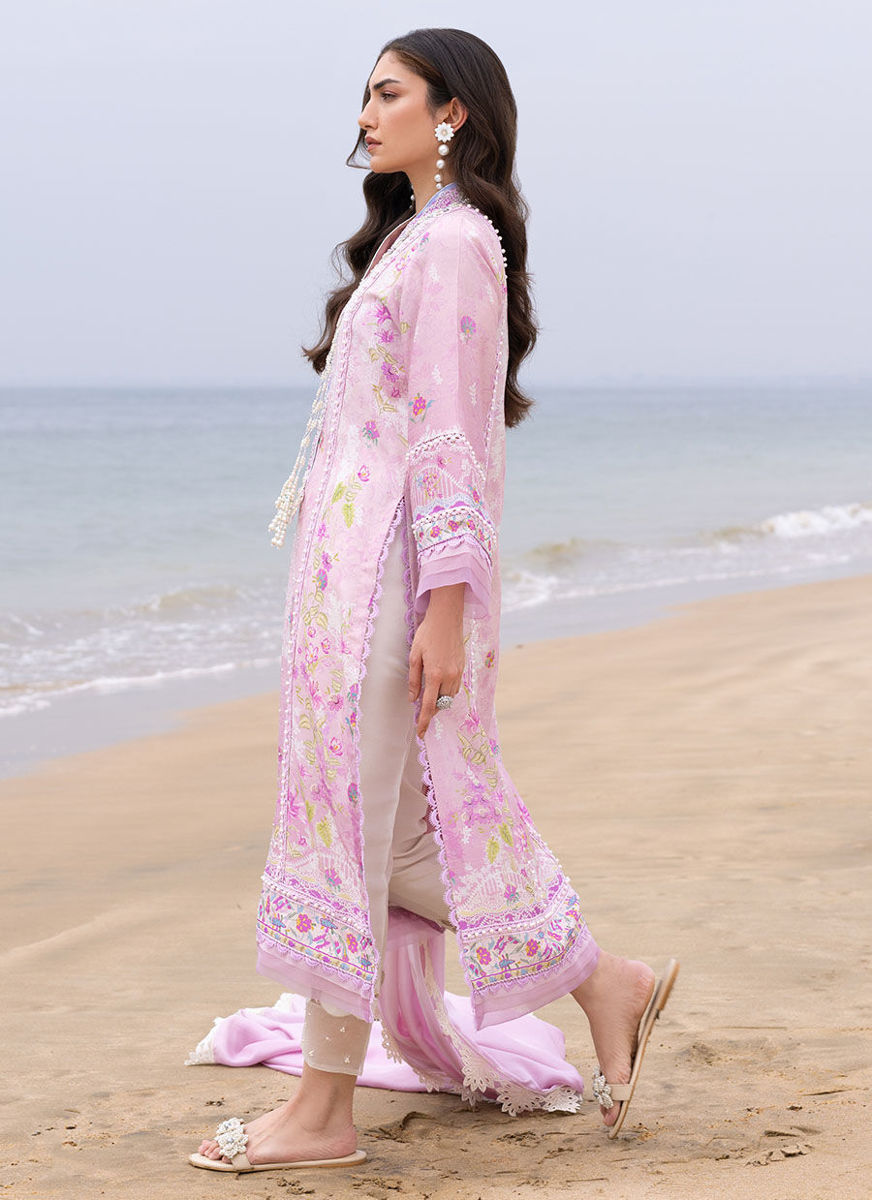 Sydney Blush Shirt And Dupatta