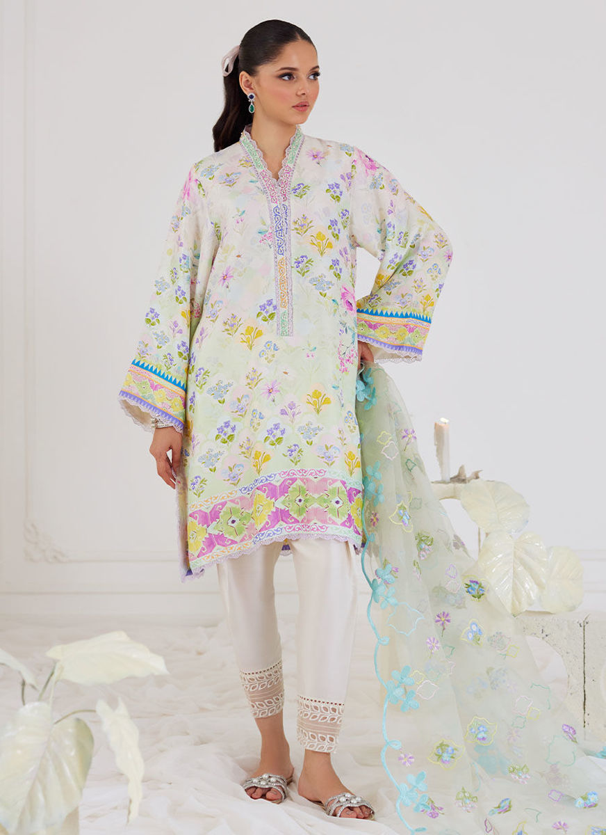 Belen Shirt And Dupatta
