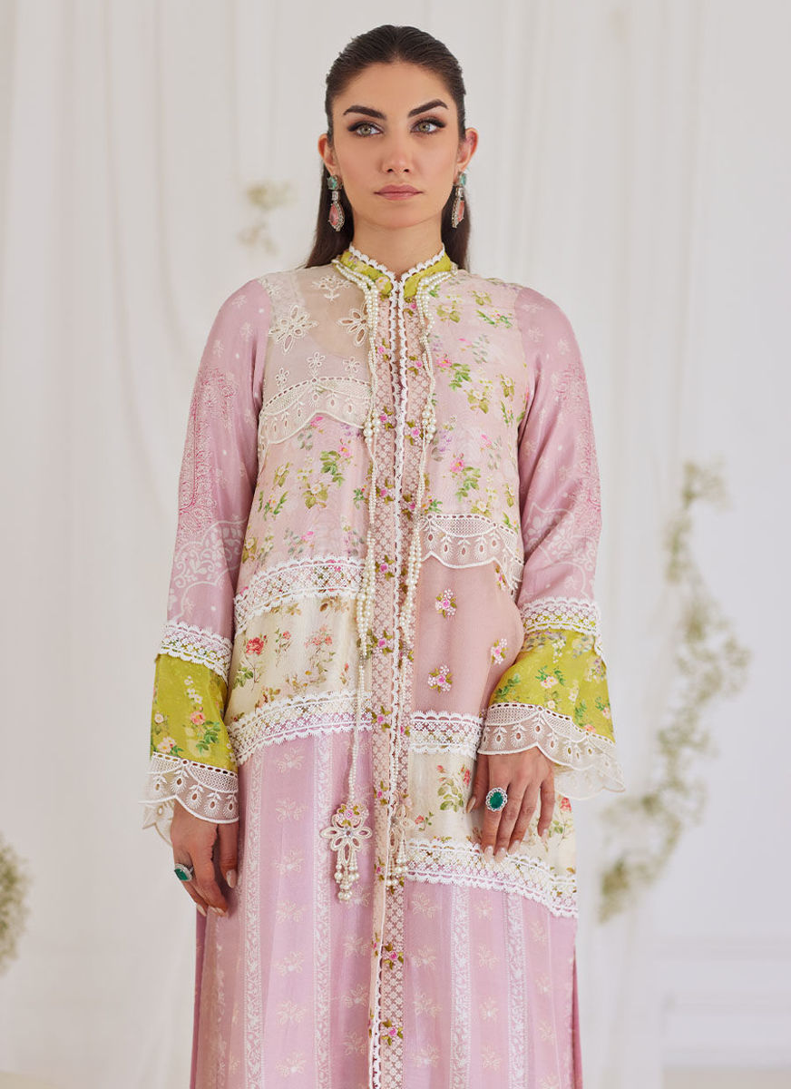 Lucia Patchwork Jacket And Slip