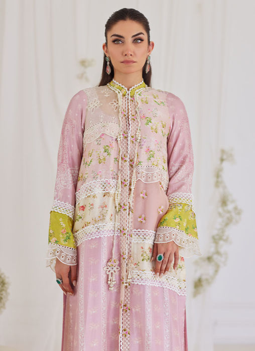 Lucia Patchwork Jacket And Slip