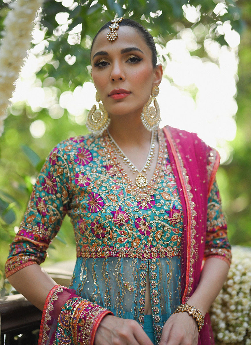 Vivia Sea Green Kalidaar