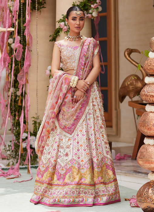 Picture of Rinesa Ivory Lehenga Choli