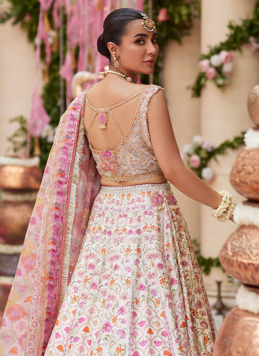 Rinesa Ivory Lehenga Choli