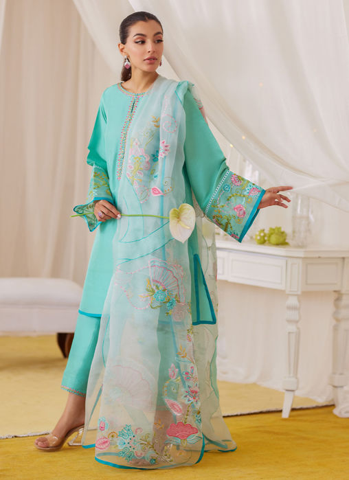 Picture of Una Turquoise Pants