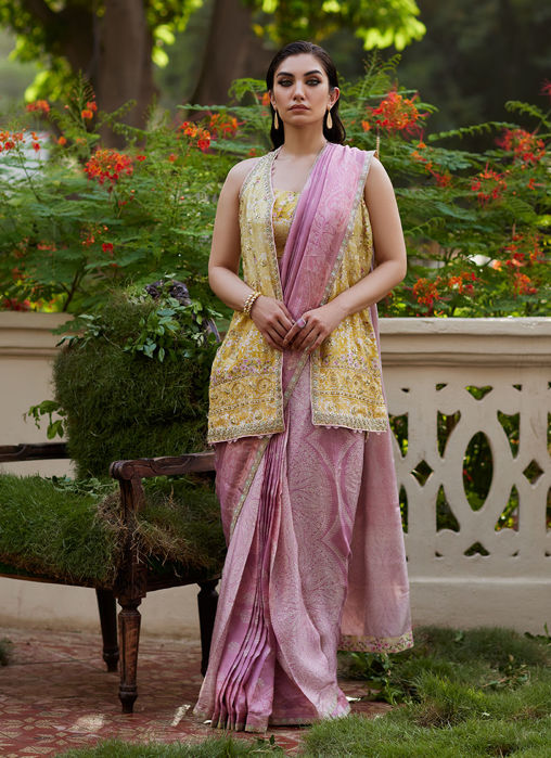 Picture of Iqala Saree, Blouse And Jacket