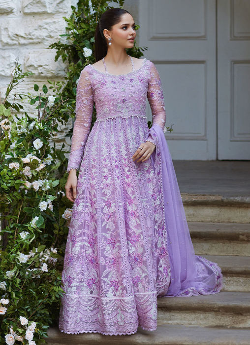 Picture of Shireena Lavender Kalidaar And Dupatta
