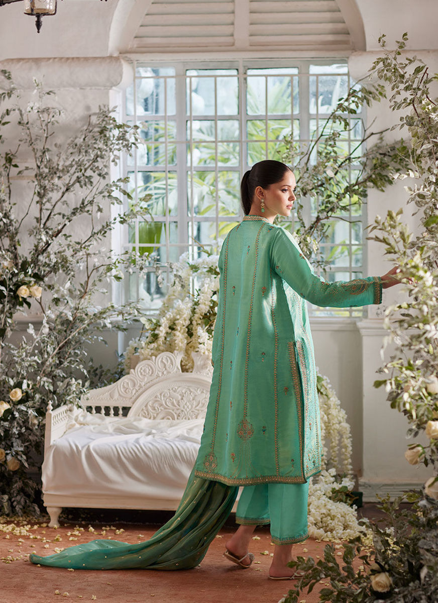 Mereen Ferozi Shirt And Dupatta