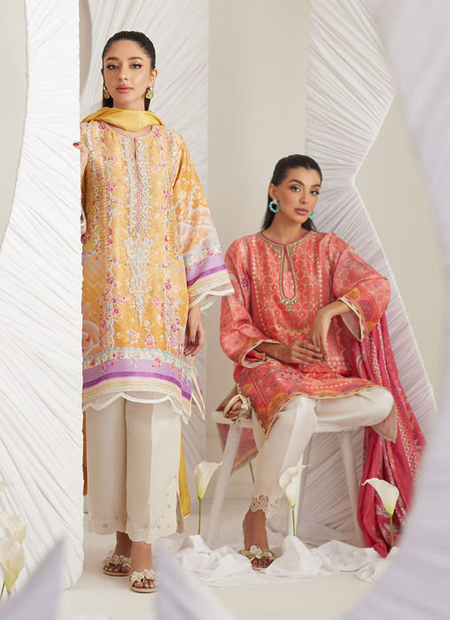 Anima Mustard Shirt And Dupatta