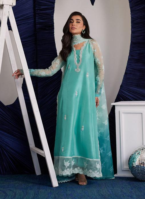 Zima Peppermint Kalidaar And Dupatta