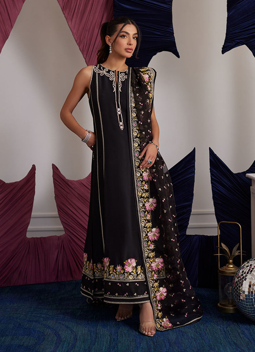 Alvina Onyx Shirt And Dupatta