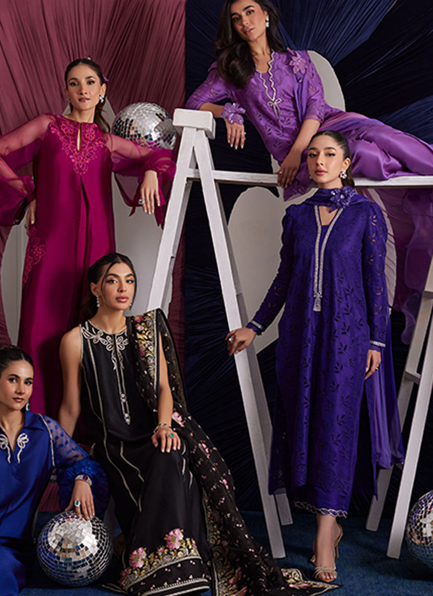 Alvina Onyx Shirt And Dupatta