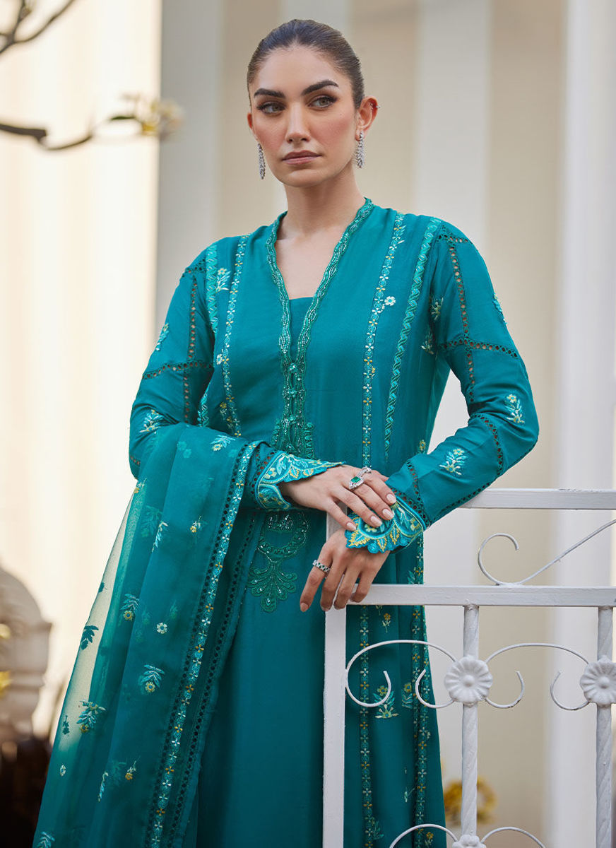 Leni Emerald Kalidaar And Dupatta