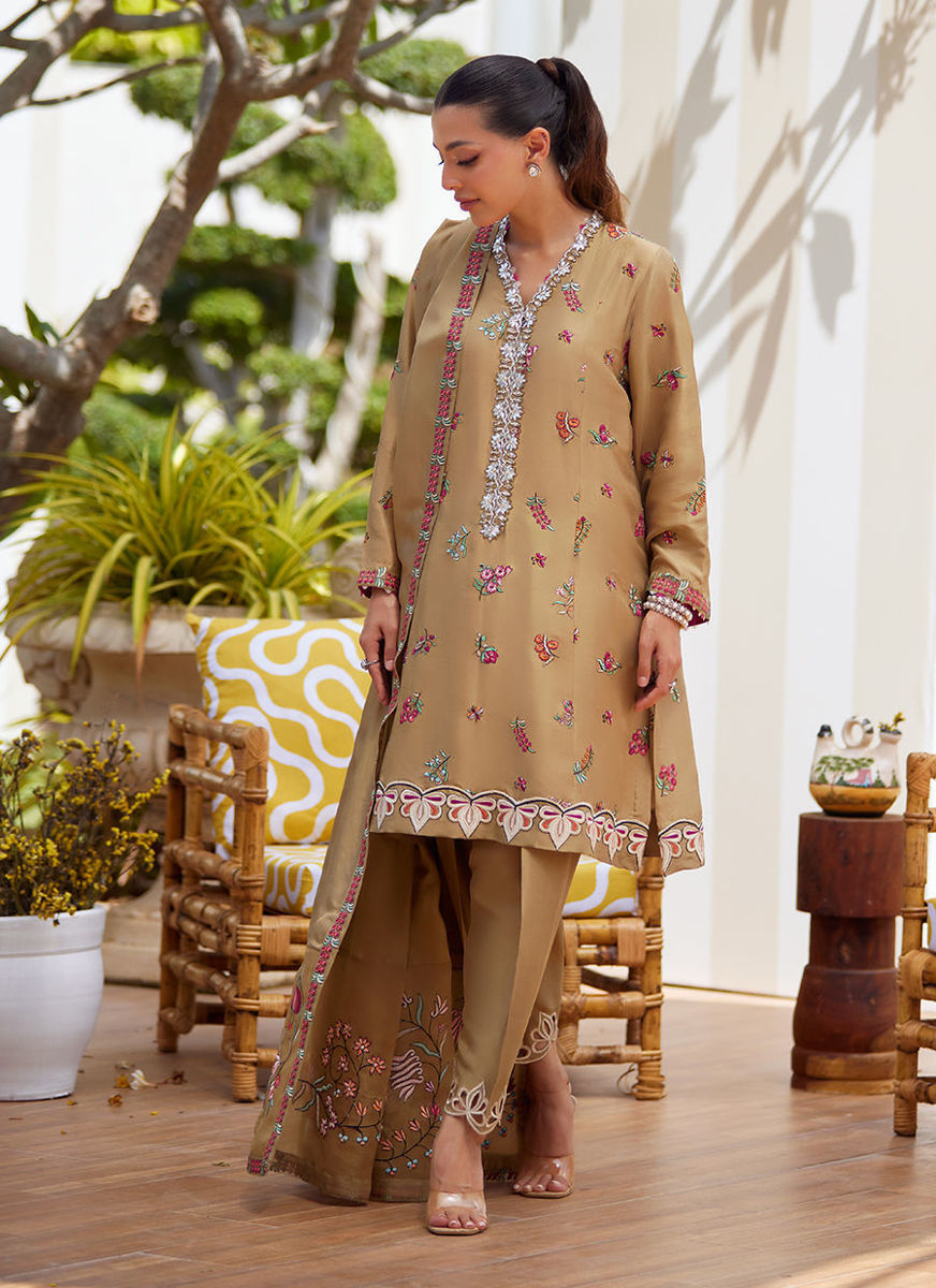 Lira Beige Shalwar