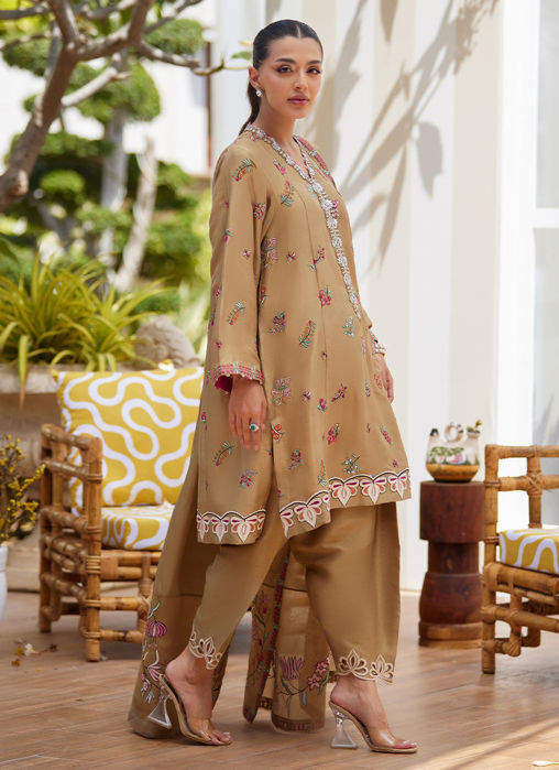 Lira Beige Shalwar