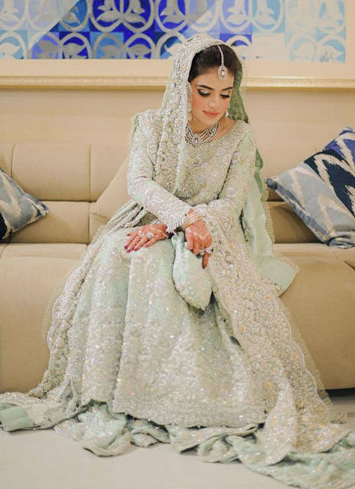 Picture of Bride In An Ice Blue #Fta Signature Bridal