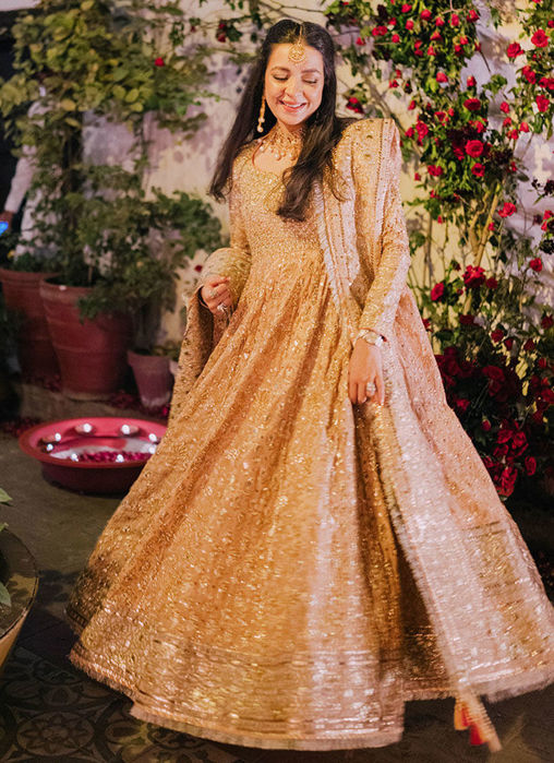 Picture of Maliha Giving Us A Lesson In Traditional Glamour.