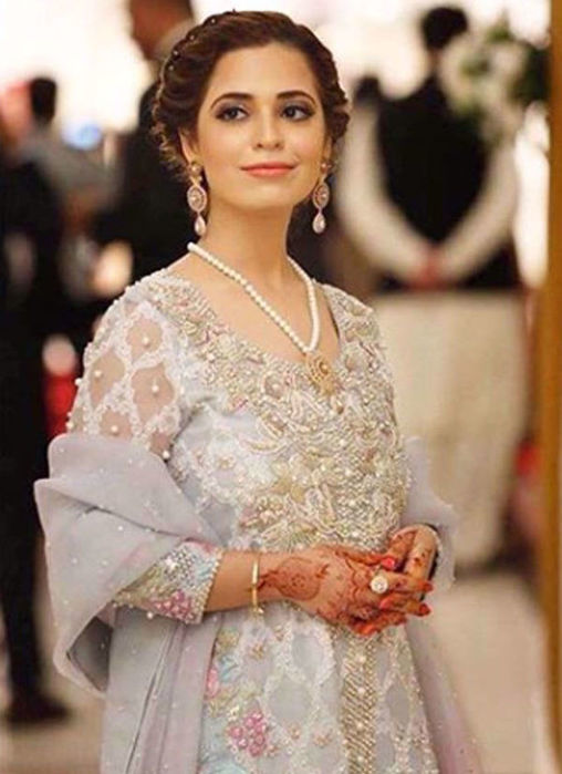 Picture of Shimmering Ice Blue With Hints Of Golds And Florals