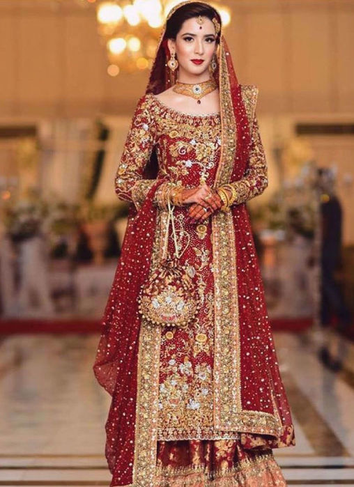 Picture of A Vision In Traditional Shades Of Red!