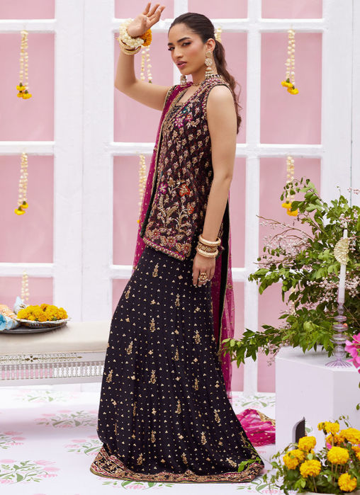 Nayra Block Printed Shirt And Dhaka