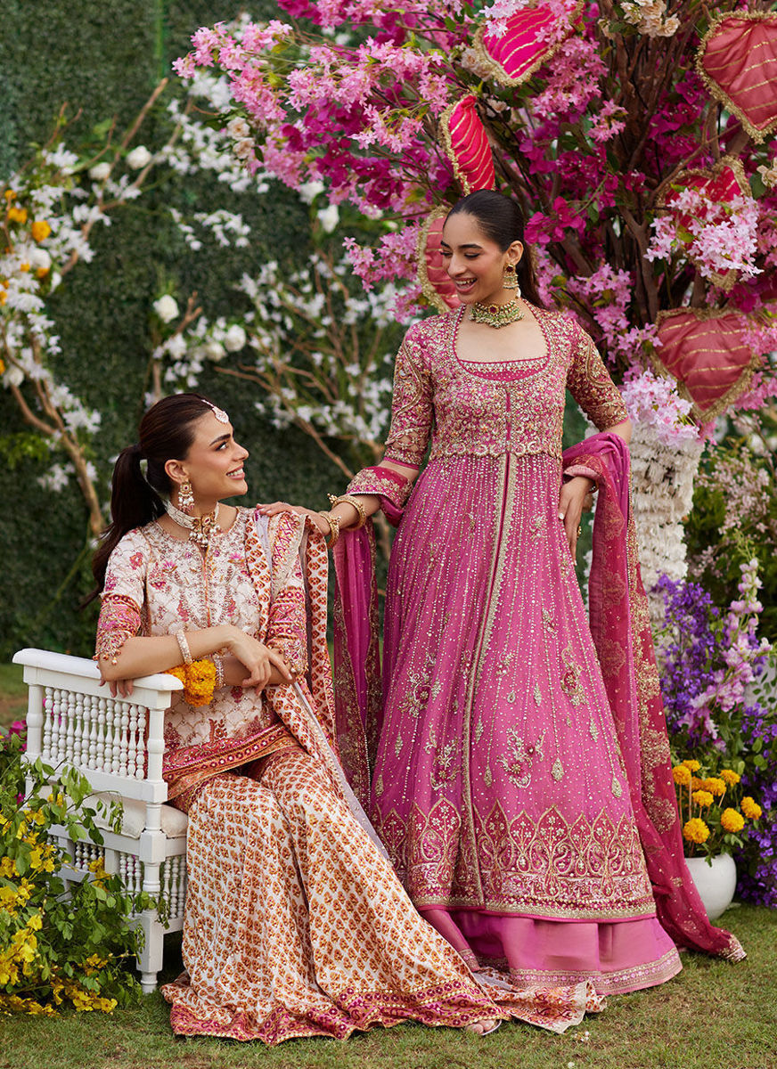 Velina Block Printed Shirt And Gharara