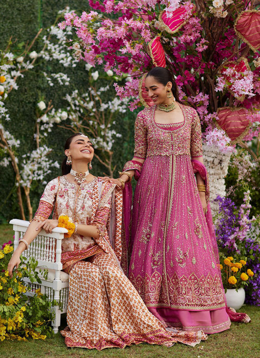 Velina Block Printed Shirt And Gharara