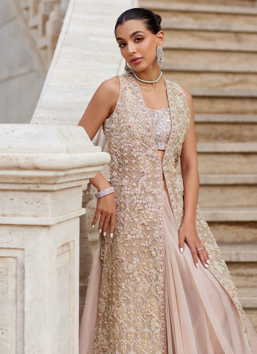 Gulzarey Organza Jacket