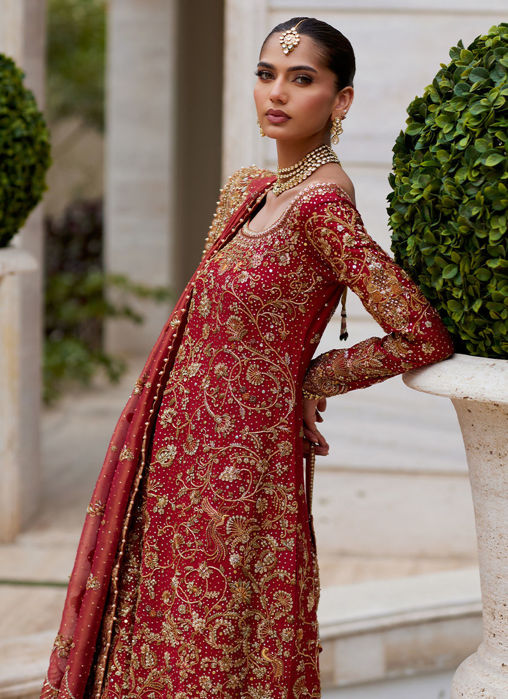 Laaleh Crimson Bridal