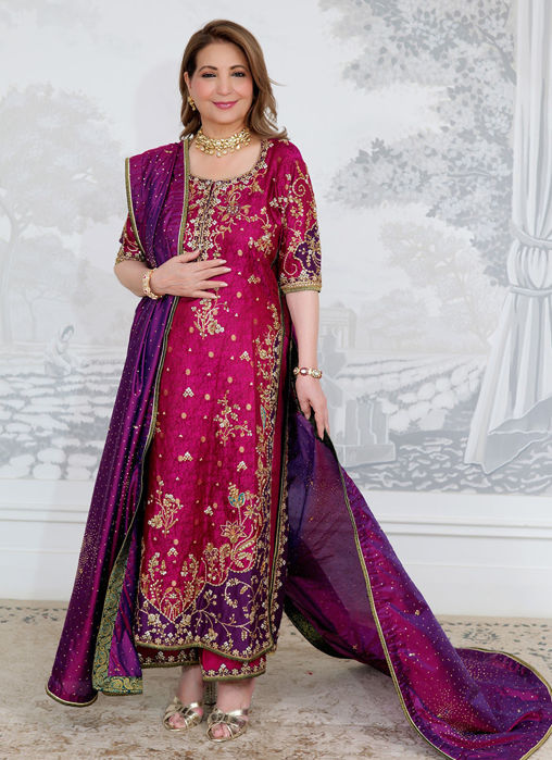 Picture of Bita Magenta Kurta